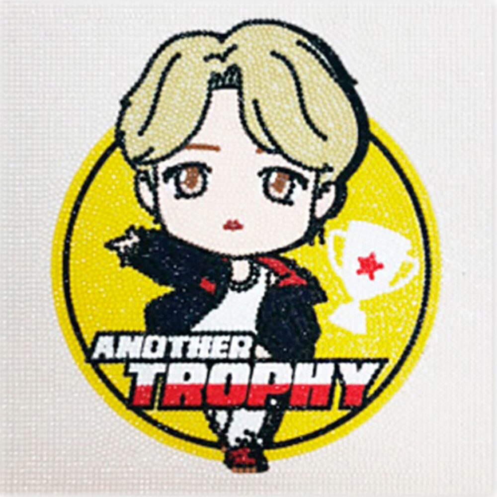 DIY 보석십자수 타이니탄 MIC Drop 지민 25x25