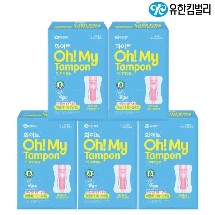 레귤러 오! 마이 탐폰 10+2개입 x5팩