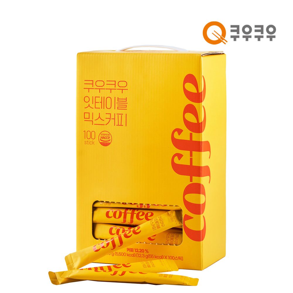 쿠우쿠우 잇테이블 믹스커피 100T