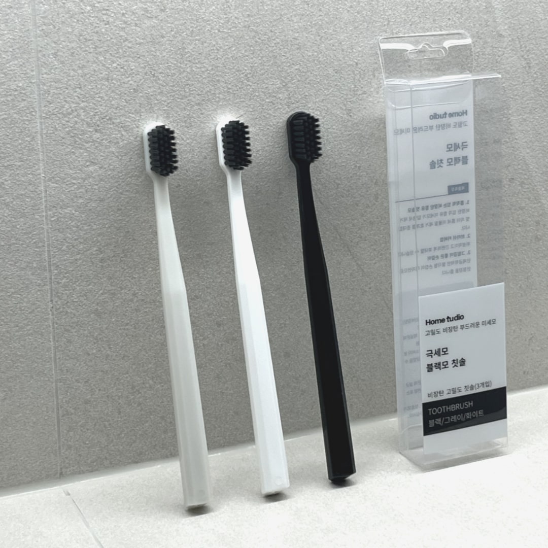 활성탄 베이직 칫솔(3P)