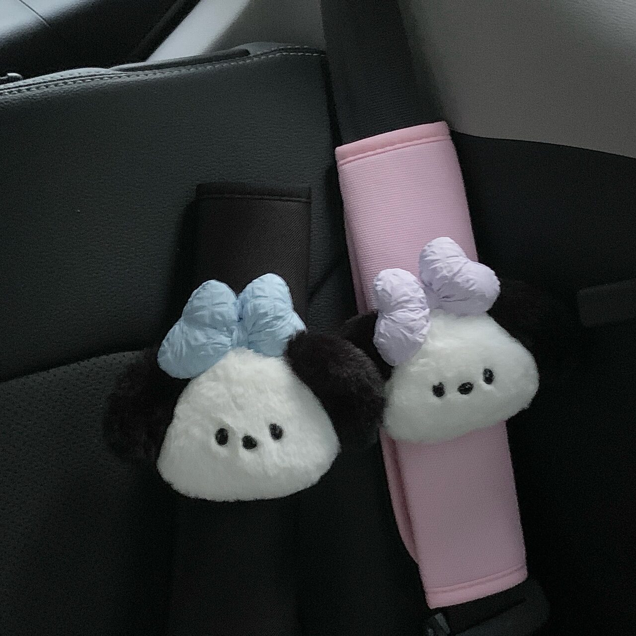 자동차 안전벨트 커버 차꾸템 현대 기아 신차선물 스크래치 방지 차량용품 아이 옷감 보호