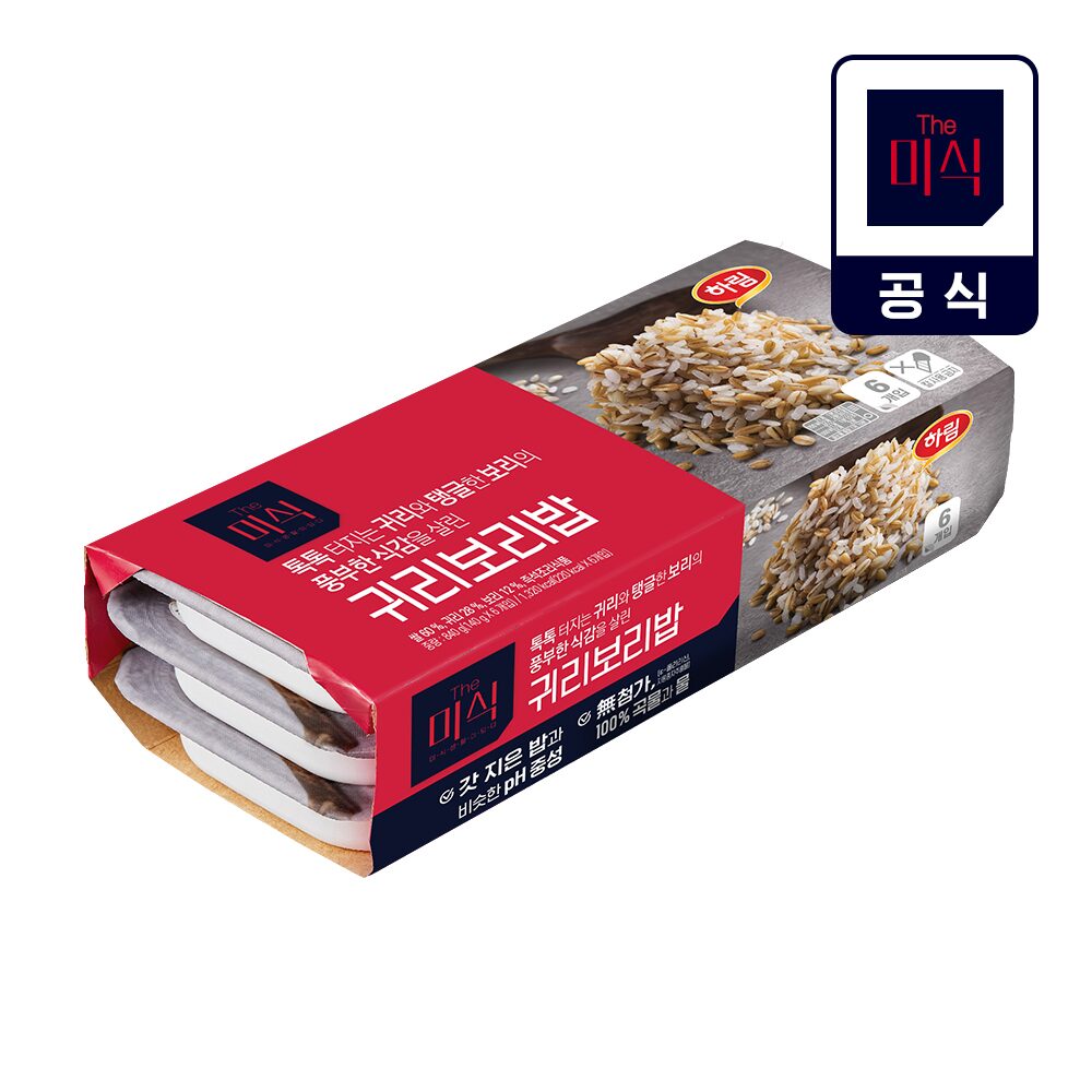 더미식 귀리보리밥 140g 6개