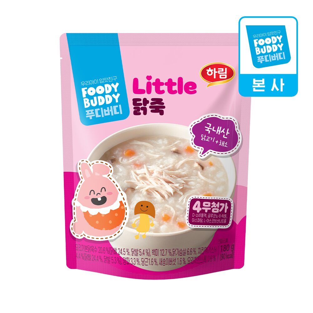 푸디버디 닭죽 180g