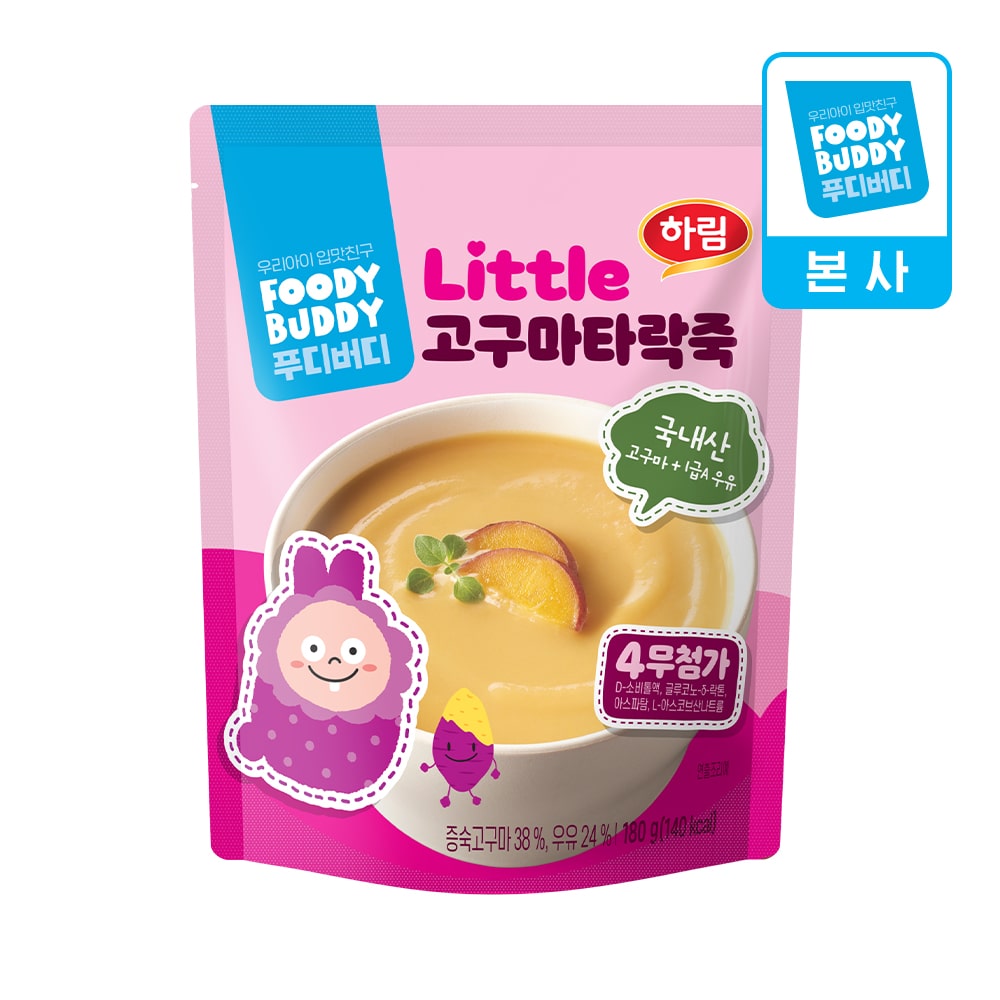 푸디버디 고구마타락죽 180g