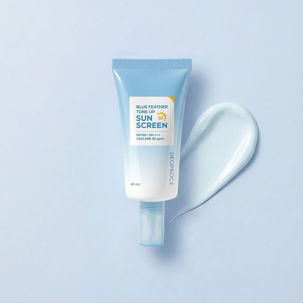 디오프러스 블루 페더 톤 업 선 스크린 SPF50+ PA++++ 40ml