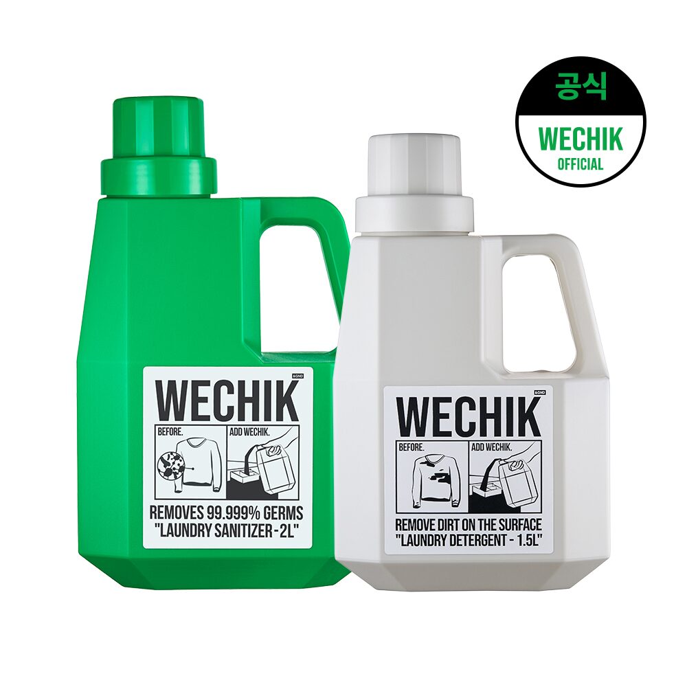 소독 섬유유연제 2L + 9중효소 EM Plus 세탁세제 1.5L