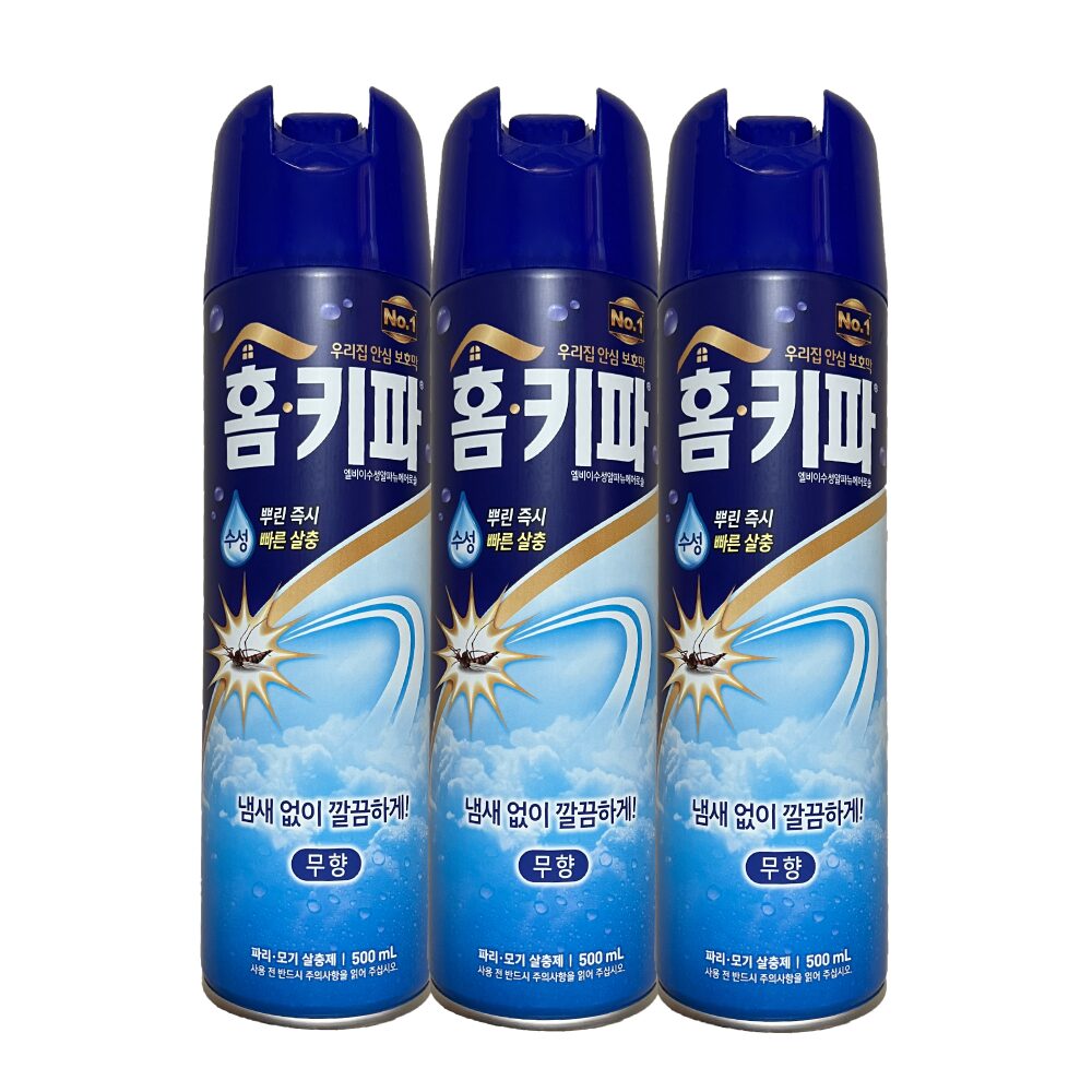 수성 무향 에어졸 500ml x 3개