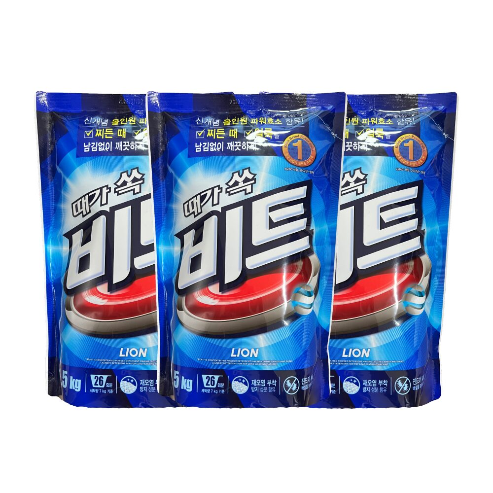 가루세제 리필 1.5kg x 3개 일반용
