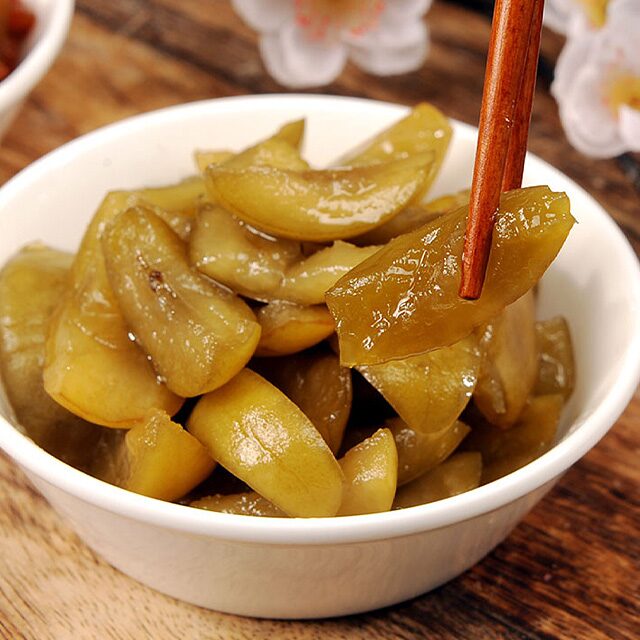 진실매실 매화골농원 수제 매실 장아찌 청매실절임 420g