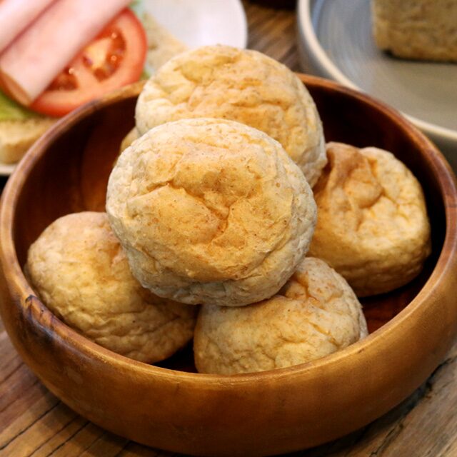 발아통밀식빵 국내산 발아 통밀로 만든 비건빵 모닝빵 40g*14개입