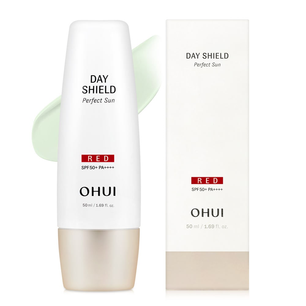 데이쉴드 퍼펙트 선크림 레드 50ml 자외선차단제 대용량 저자극 선크림