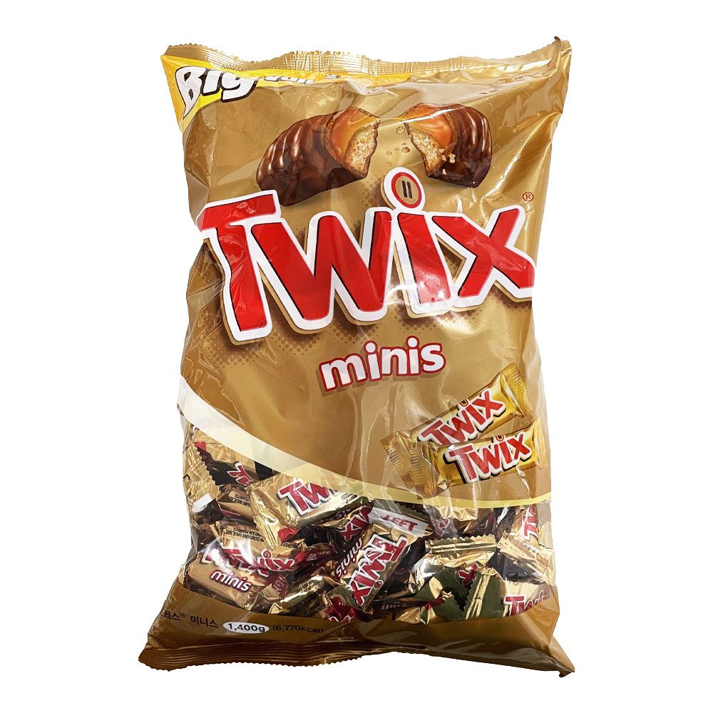 트윅스 미니스 1.4kg 1봉 대용량 초코바