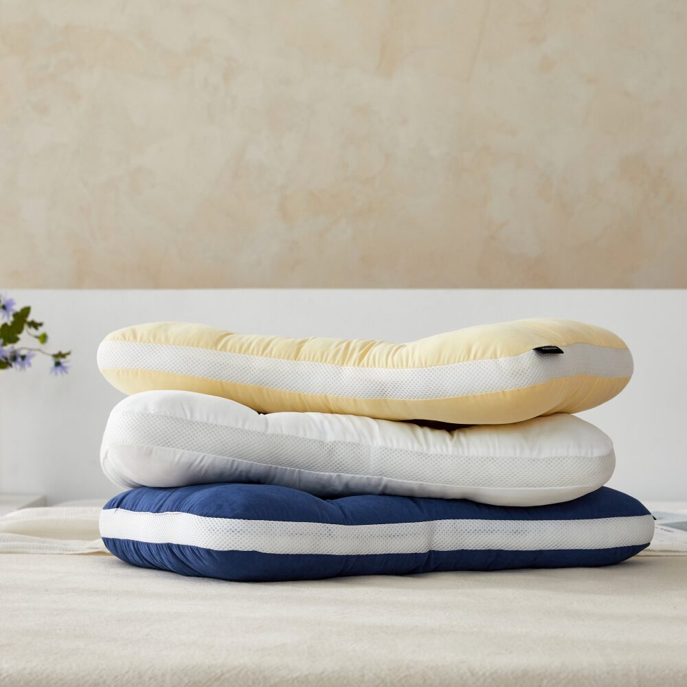 ON 부드럽고 낮은 목이 편안한 메쉬경추베개 2size 3color