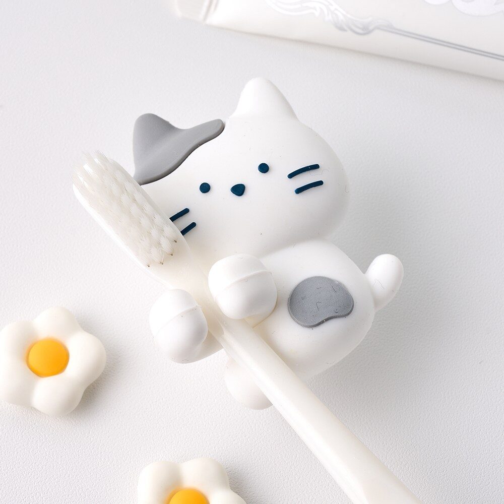 밀크캣 실리콘 칫솔홀더