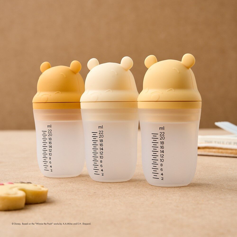 디즈니 곰돌이 푸 플래티넘 실리콘 투약병 3P SET