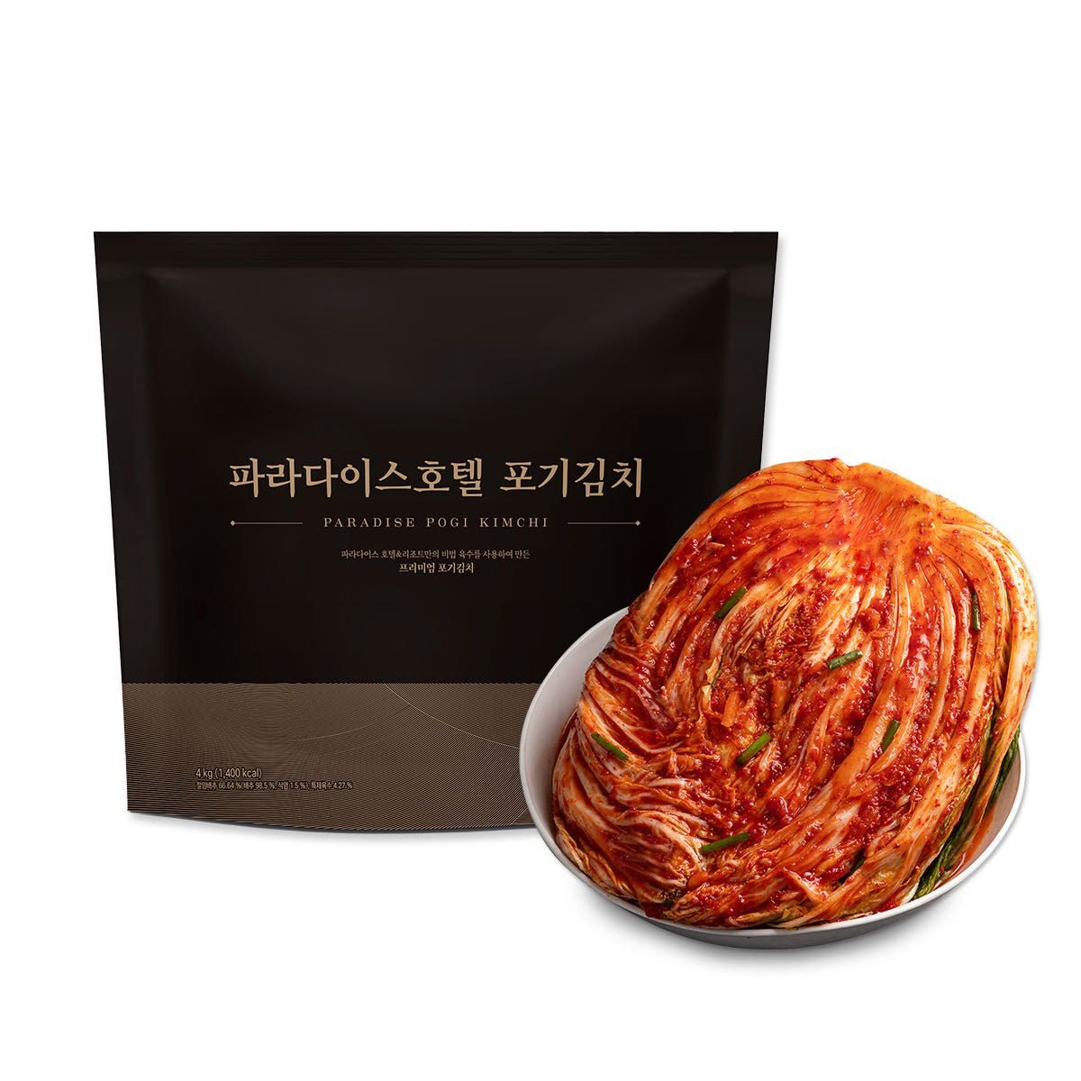 파라다이스 호텔 포기김치 4kg