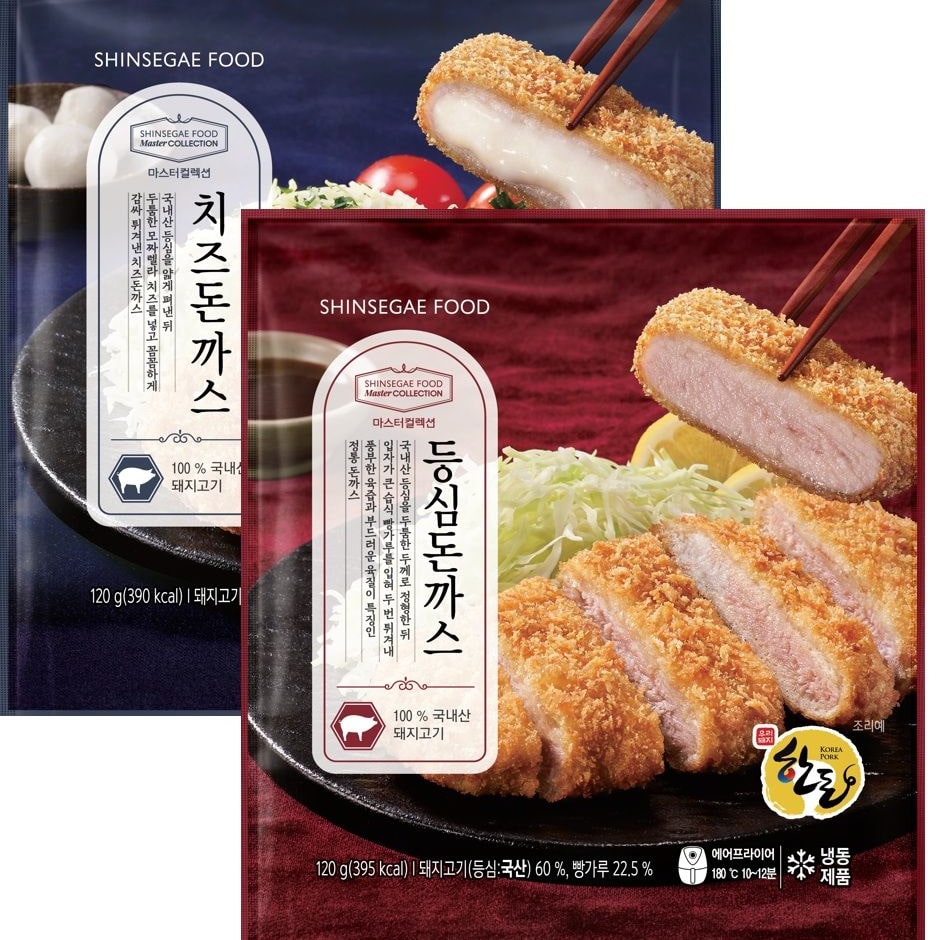 등심 돈까스 (120g x 10개) + 문경사과소스증정 (70g x 3개) 등심 치즈