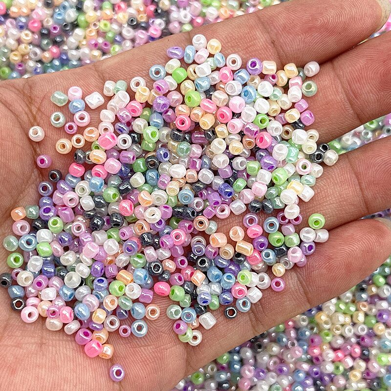 시드 비즈 혼합 컬러 재료 만들기 키링 팔찌 악세사리 공예 부자재 끈갈피 DIY