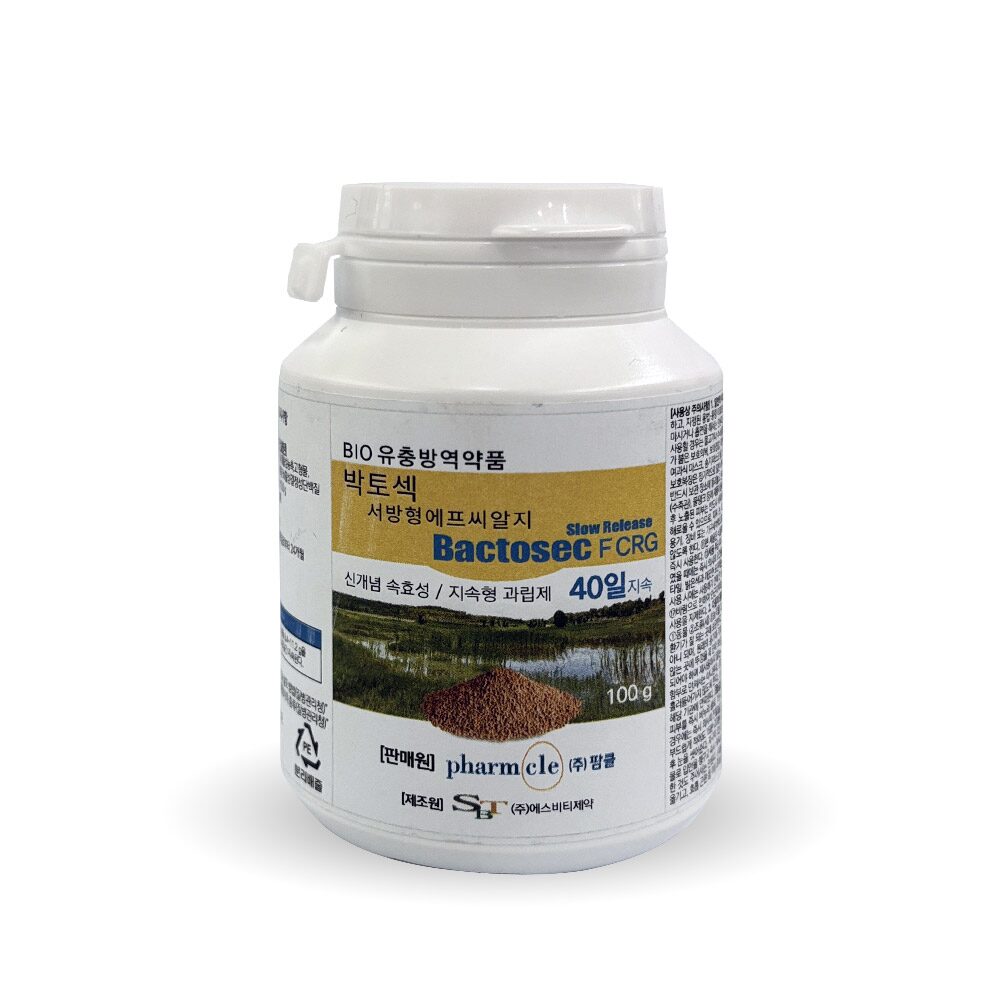 모기유충제거 과립형 BTI 박토섹 CRG 100g 정화조 방역업체