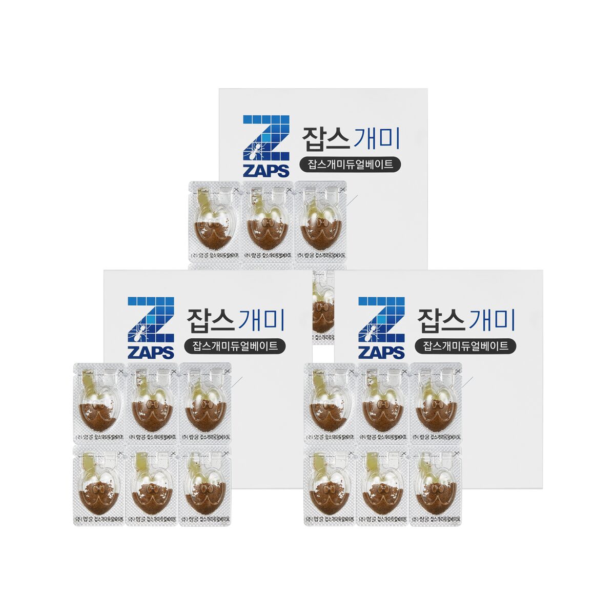 확실한 집개미 유인 살충제 개미 듀얼베이트(과립+액상) 6입 3세트