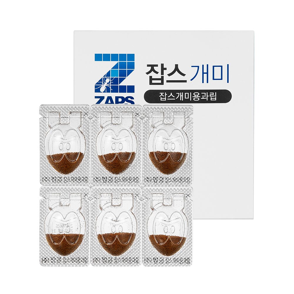 확실한 집개미 유인 살충제 개미용과립 6입 1세트
