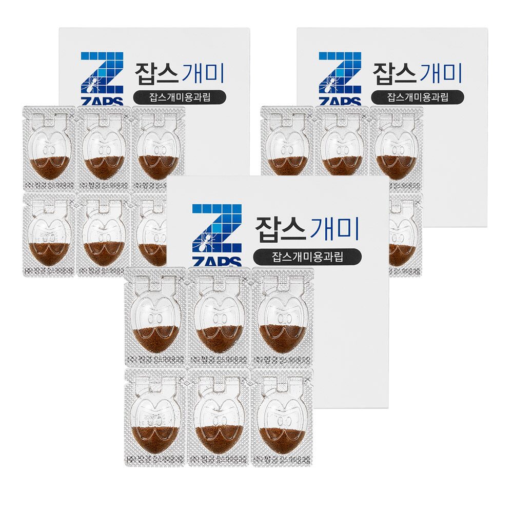 확실한 집개미 유인 살충제 개미용과립 6입 3세트