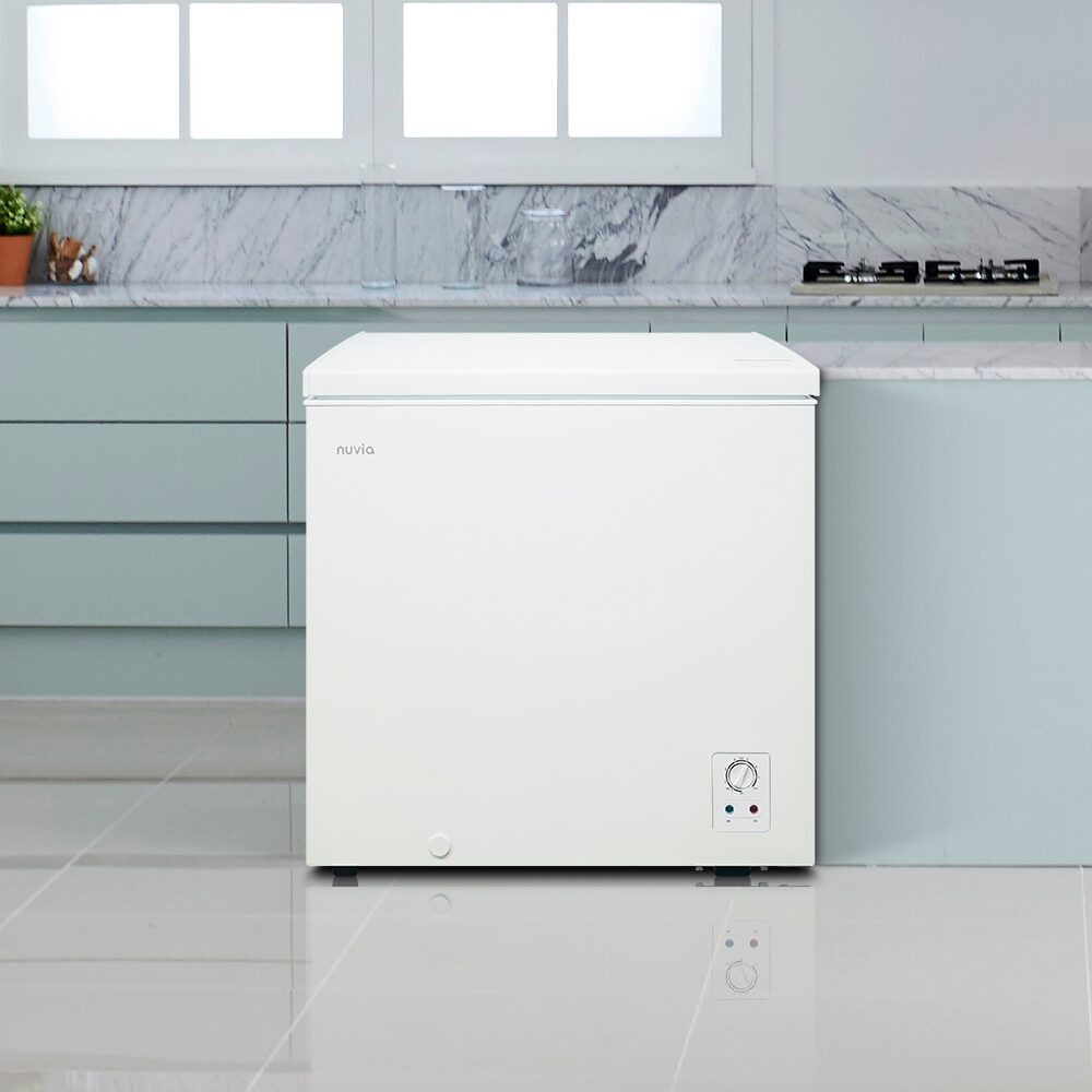 누비아 다용도 냉동고 NF-C200W 200L 업소용 다목적 대용량 8단계 온도조절