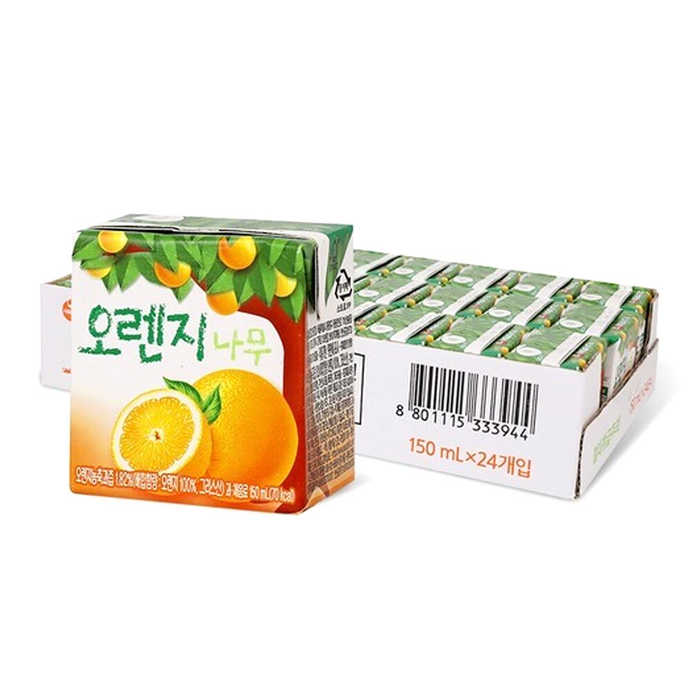 서울우유 오렌지나무 150mlx24개