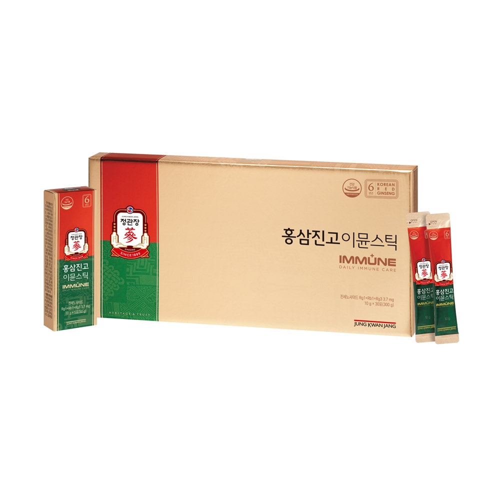 정관장 홍삼진고 이뮨스틱 10gx30포 명절 선물세트 1세트