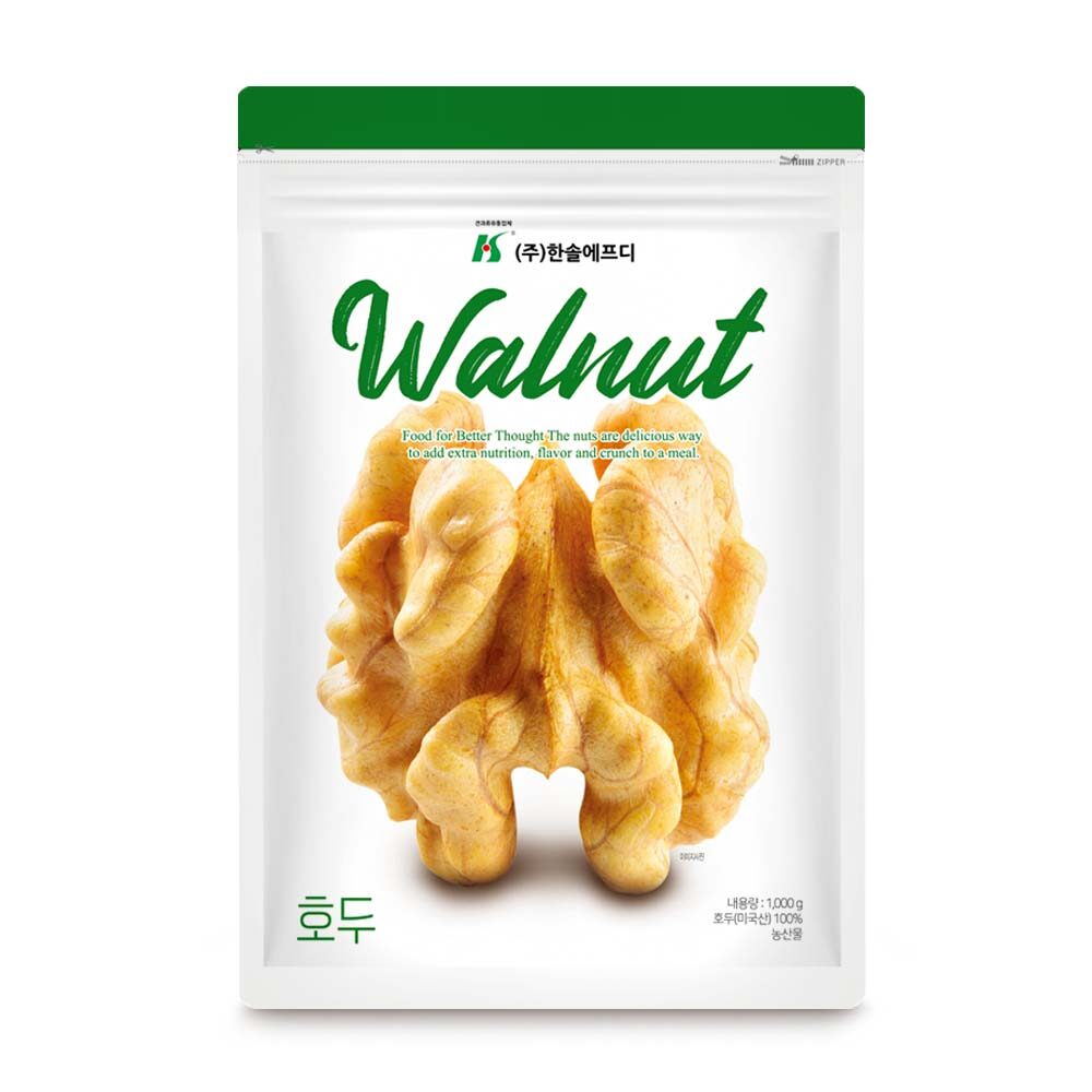 25년 호두1/4태 1kg 한솔