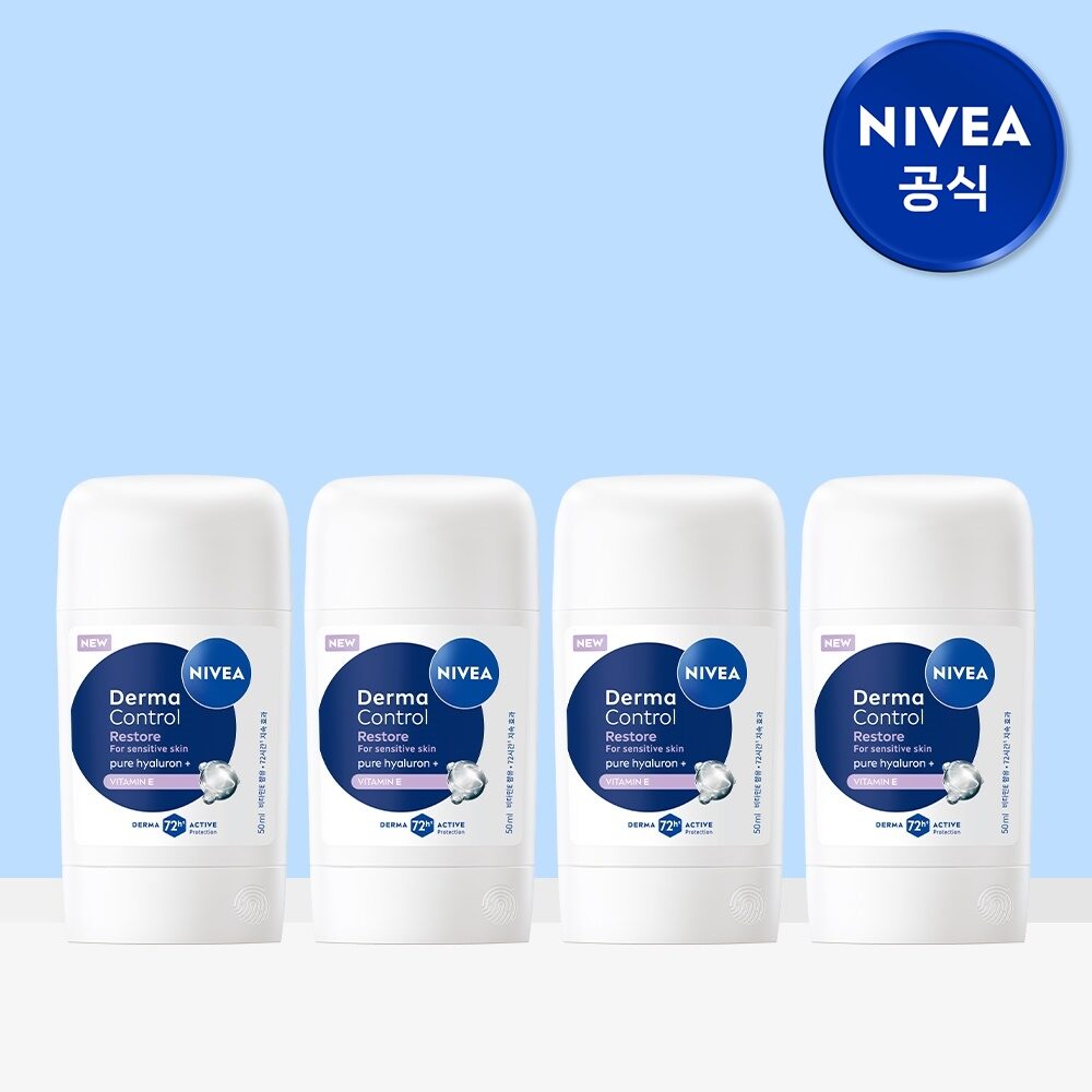 데오드란트 더마 컨트롤 리스토어 스틱 50ml 4개