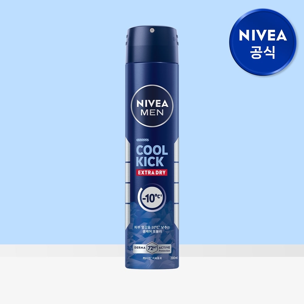맨 데오드란트 스프레이 쿨 킥 200ml 1개