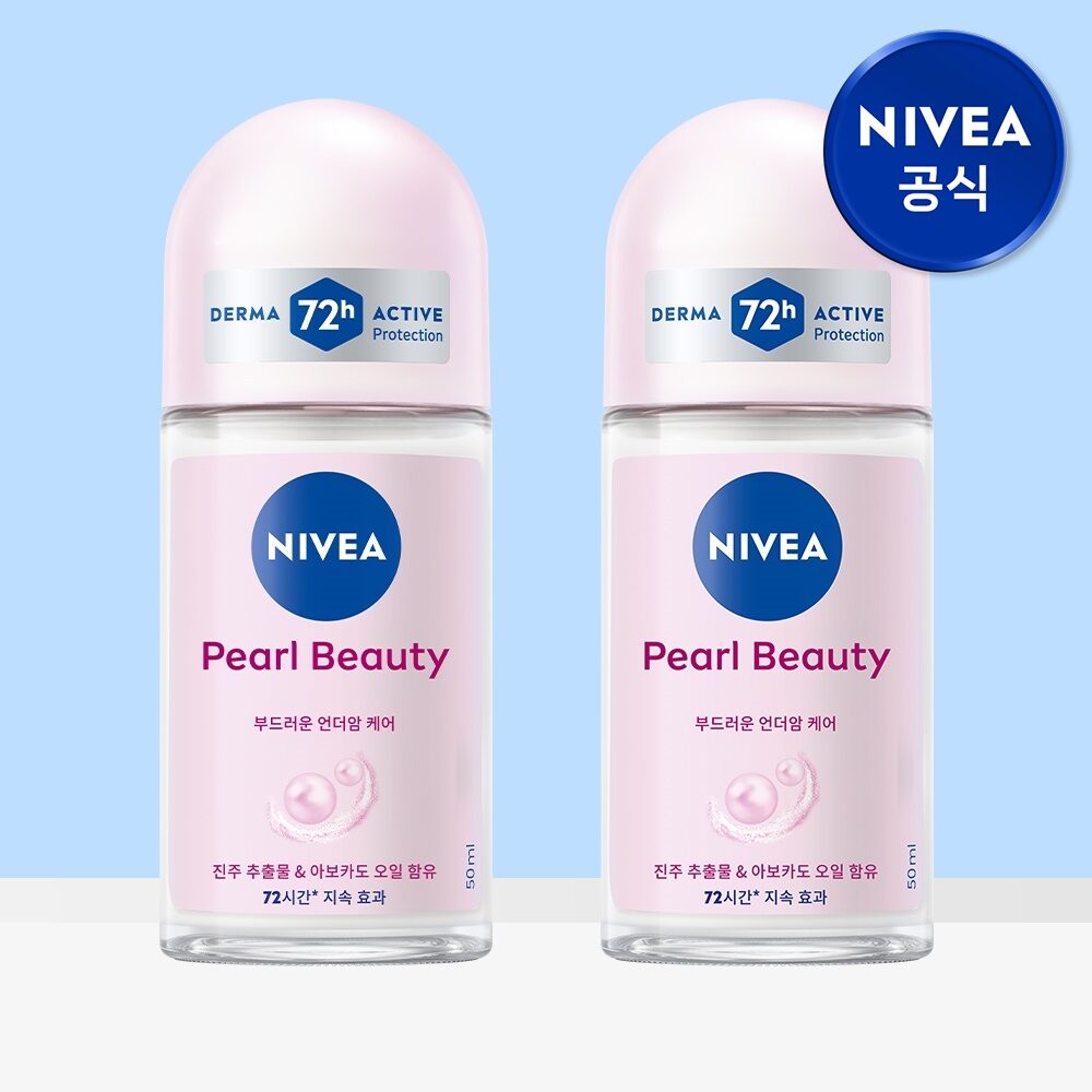데오드란트 롤온 펄 뷰티 50ml 2개