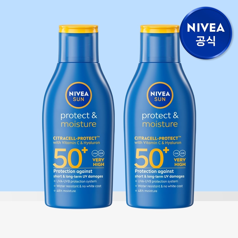 선 프로텍트 앤 모이스춰 선 로션 100ml 2개