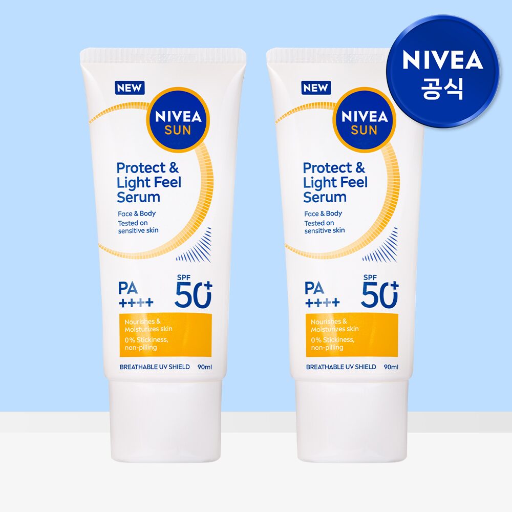 선 프로텍트 앤 라이트 필 퍼펙트 선 세럼 SPF50+ PA+++ 90ml 2개