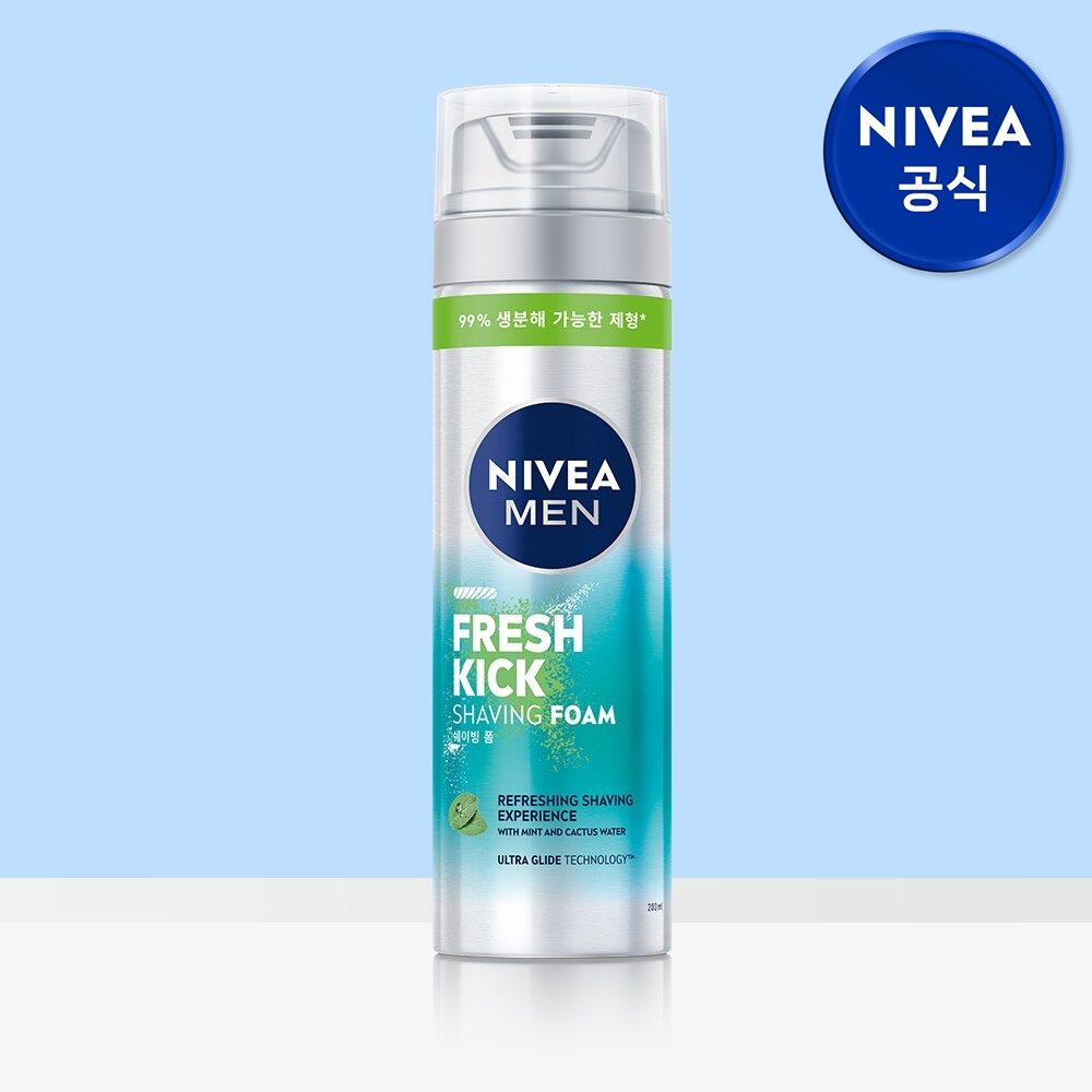 맨 프레시 킥 쉐이빙폼 200ml 1개