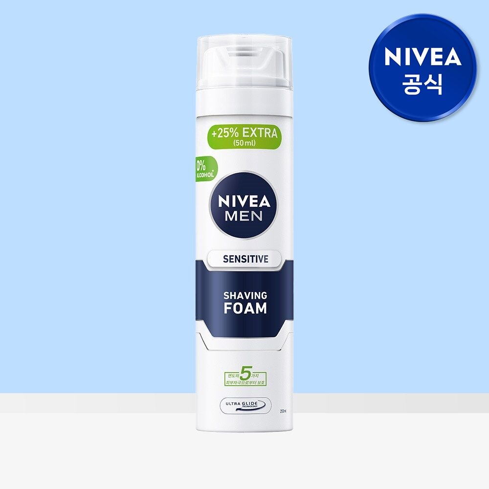 맨 센서티브 쉐이빙 폼 250ml 1개