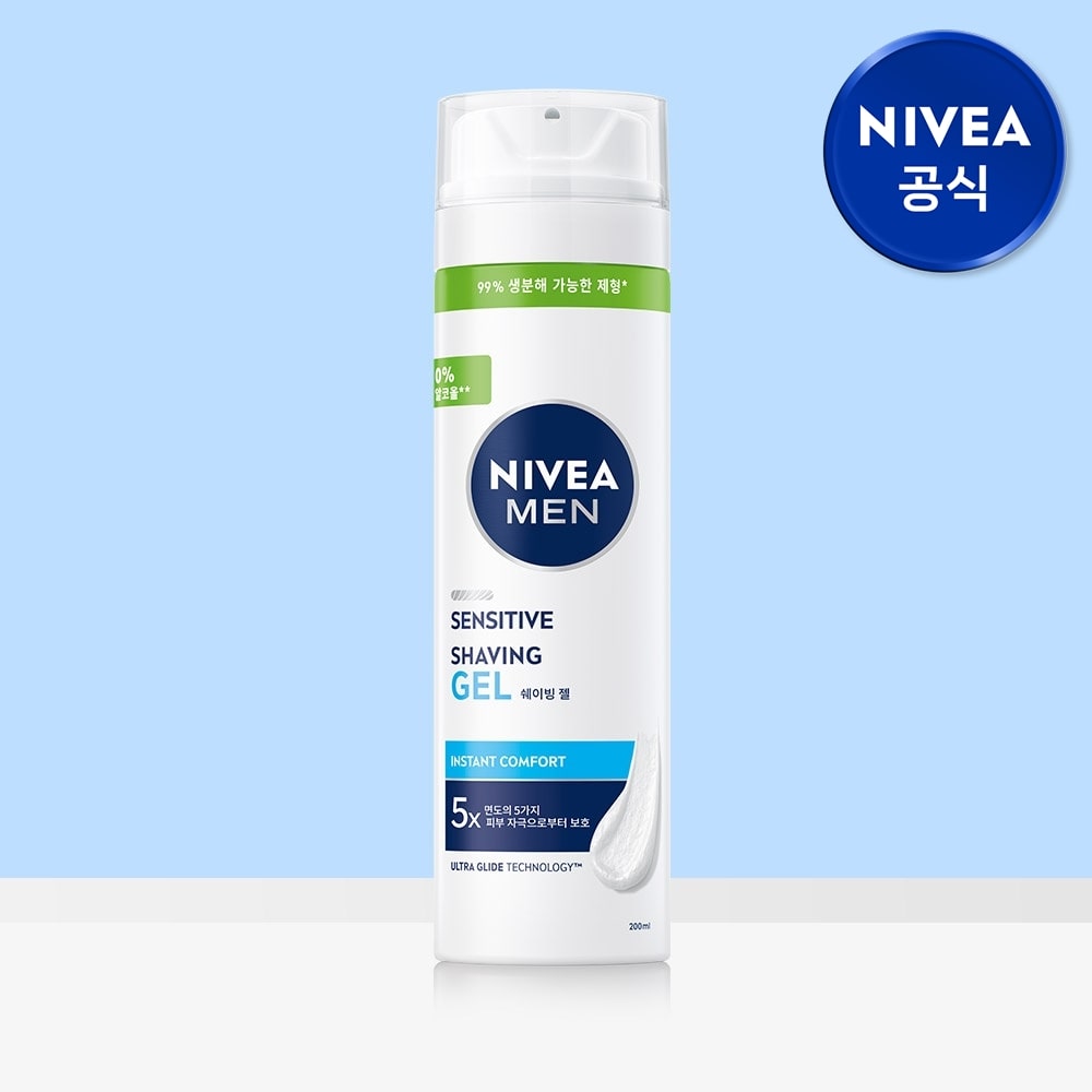 맨 센서티브 쉐이빙 젤 200ml 1개