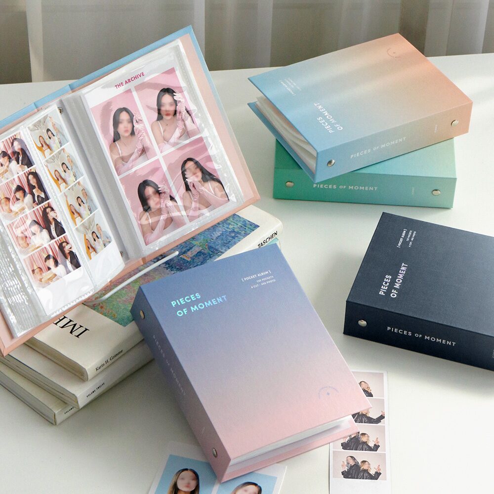 모멘트 4x6 네컷앨범 4colors (120포켓 사진첩)