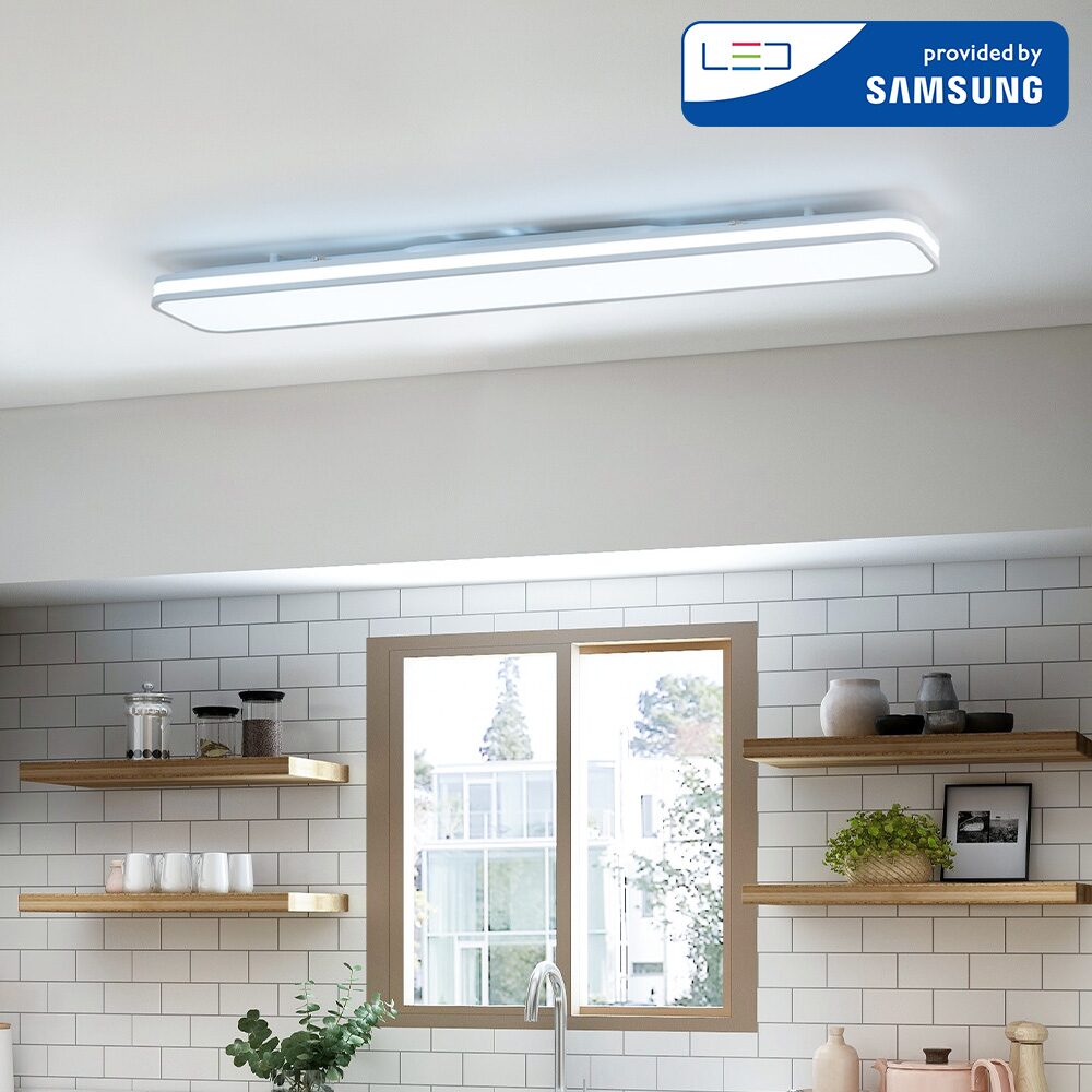LED 리아스 시스템 주방2등 50W