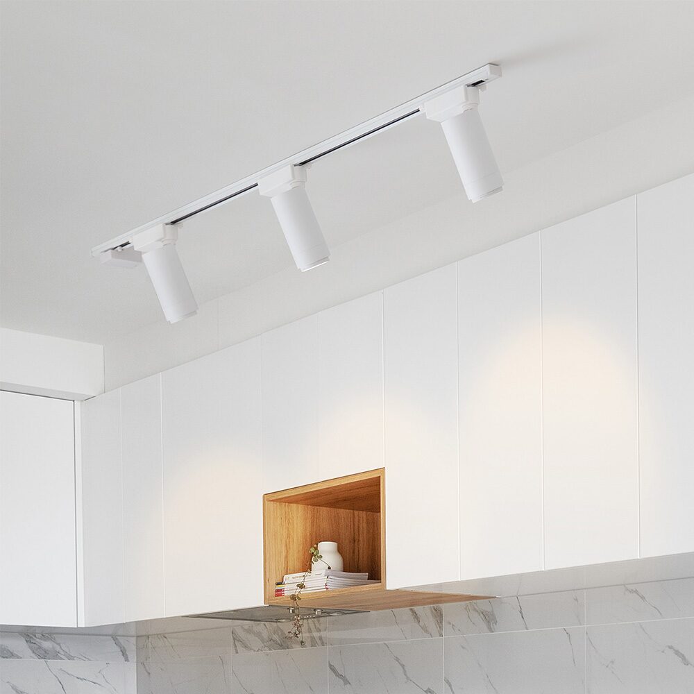 LED 리보드 원통 COB 레일조명 20W