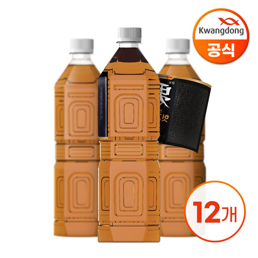 진한 헛개차 무라벨 1.5L*12병