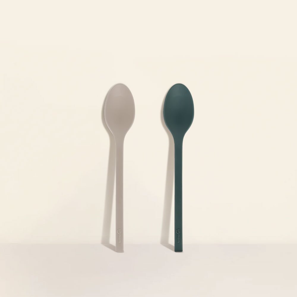 [브랜드세일] 실리콘 하모니 일반 숟가락 2colors