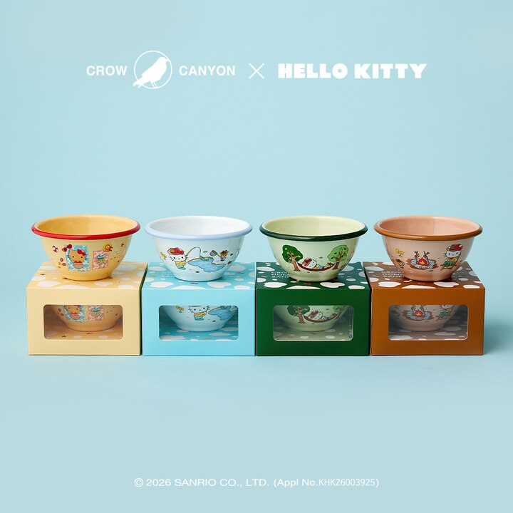 [오늘의집] 크로우캐년 CCH x HELLO KITTY 요거트보울