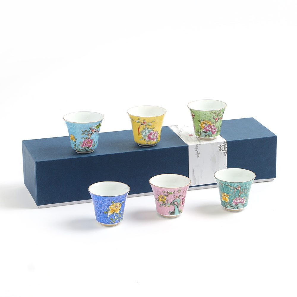 명작 전통 다기 찻잔 6p세트(50ml)