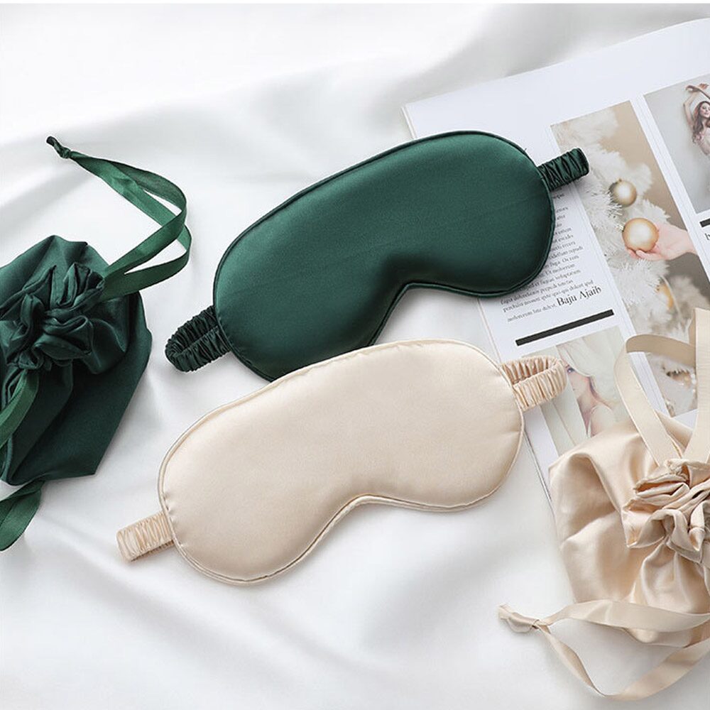 라이프공방 실크안대 수면안대 암막 실크 눈가리개 one size / 6color