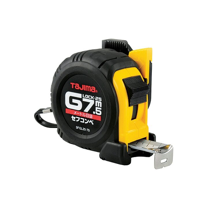 안전 자동 G그립 줄자 SF-GL25-75BL