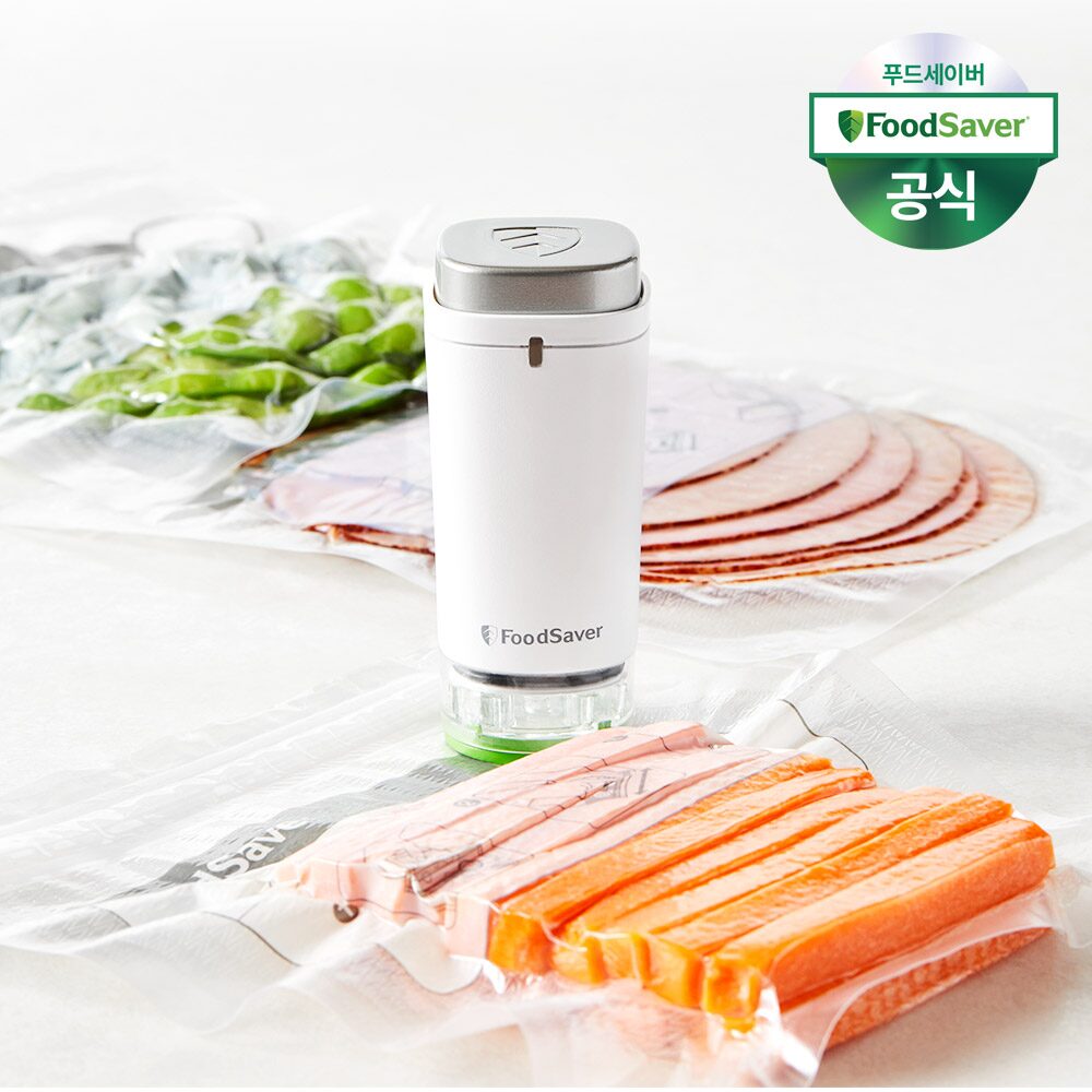 [리퍼] 핸디형 포켓 진공포장기 휴대용진공포장기 화이트 FS1188071