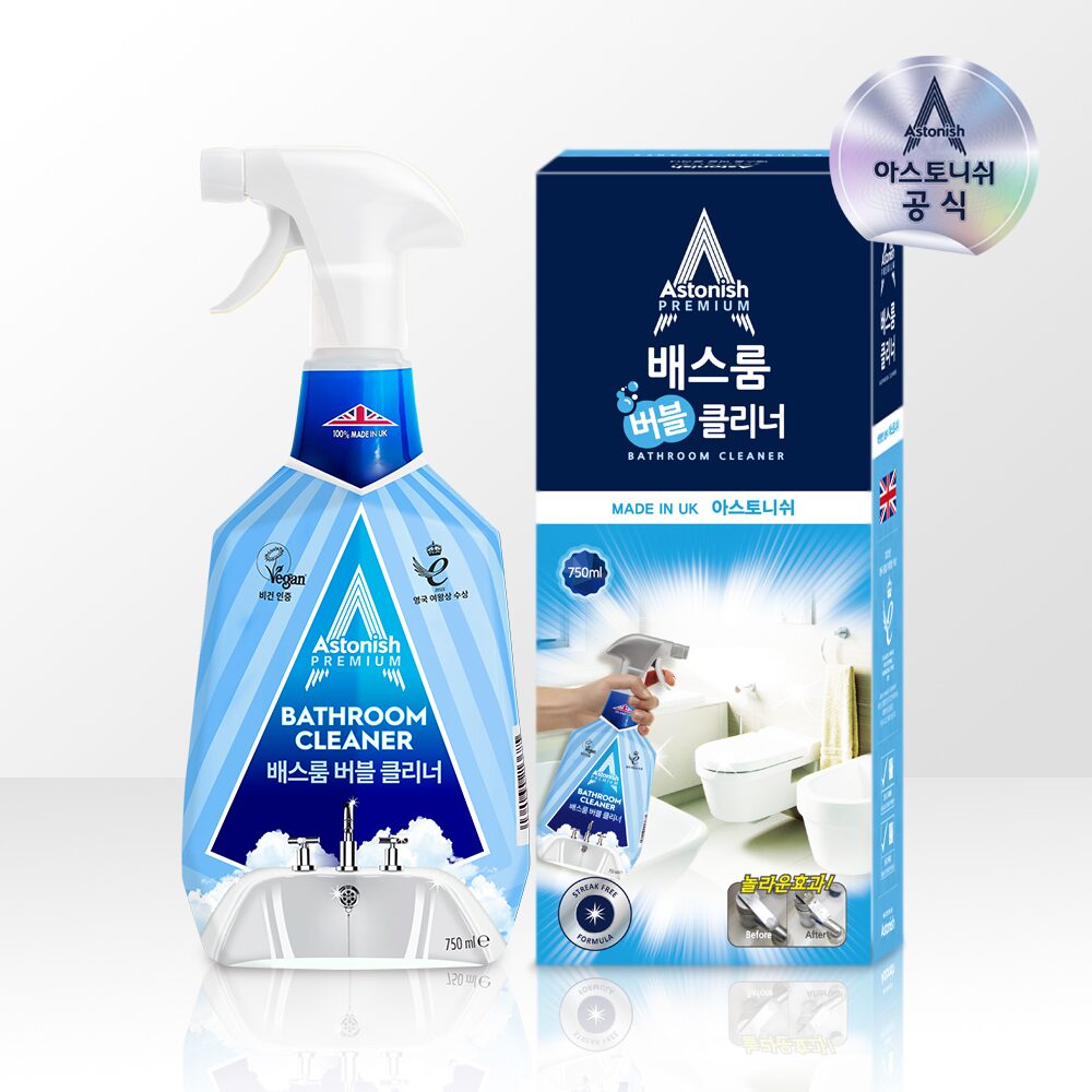 배스룸 클리너 750ml 욕실 수전 청소세제