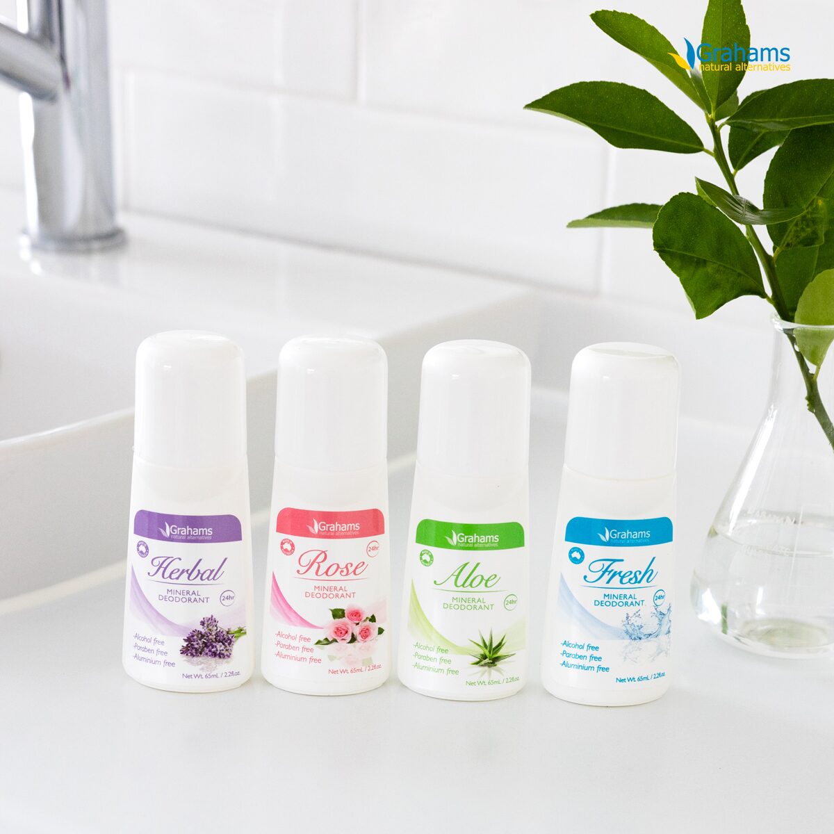 미네랄 데오드란트 롤온 65ml (3개set)